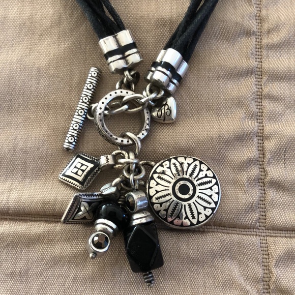 Retired Brighton TUNIS toggle charm necklace - Picture 1 of 12